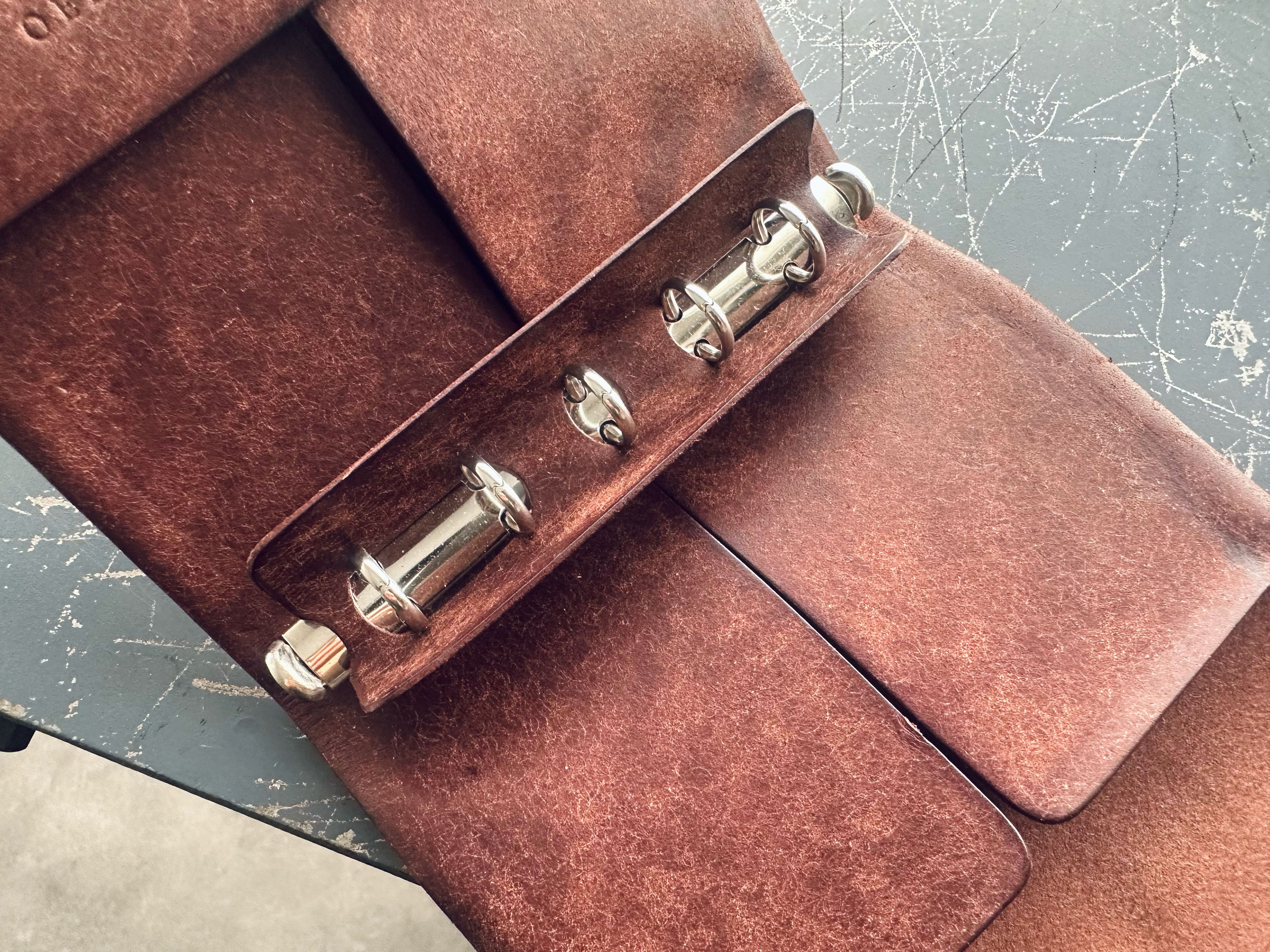 M5 DIARY LEATHER COVER 【Dark brown】