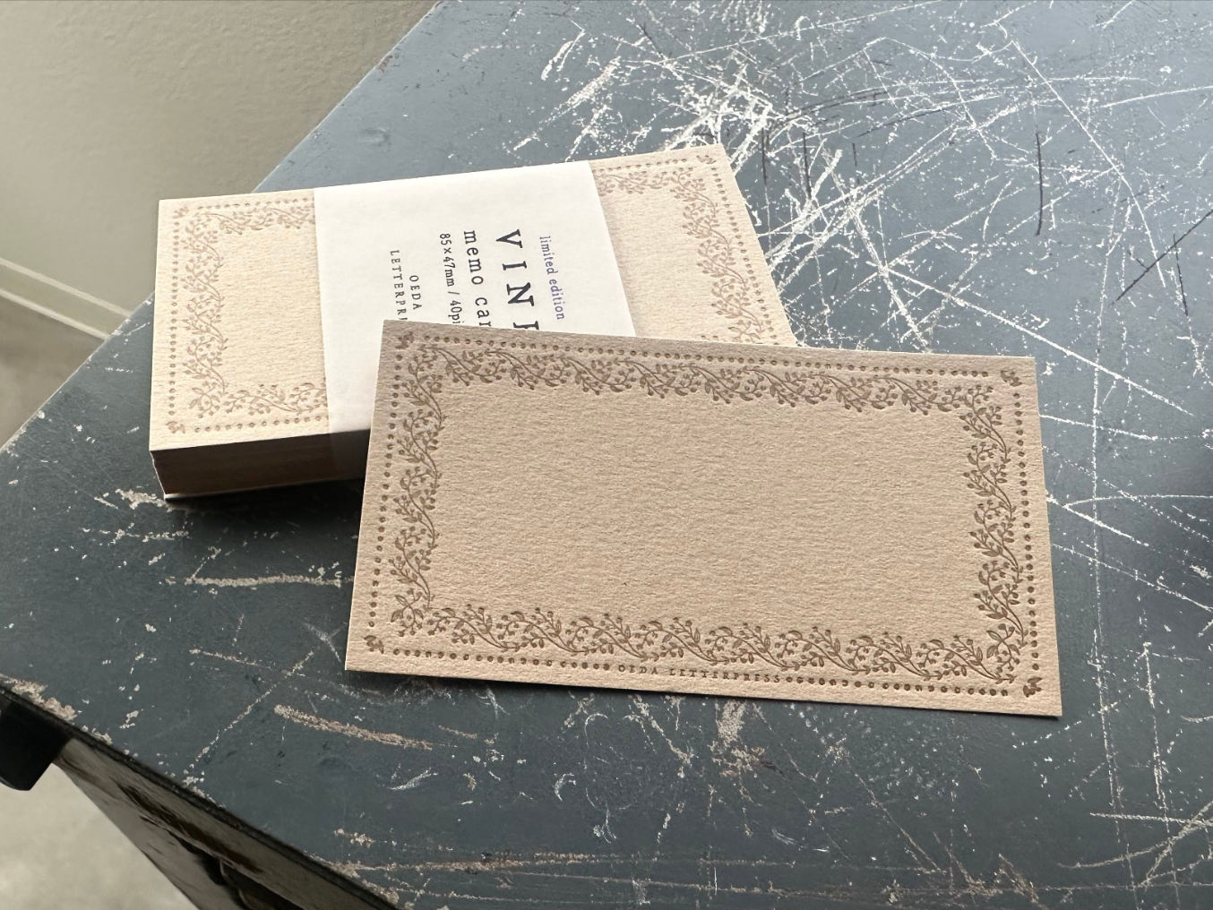 Memo card (VINE)