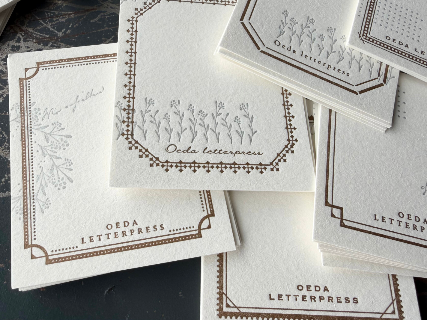 "Renewal" Assort card set / mellow silver (カード12種×6枚 計72枚入り)