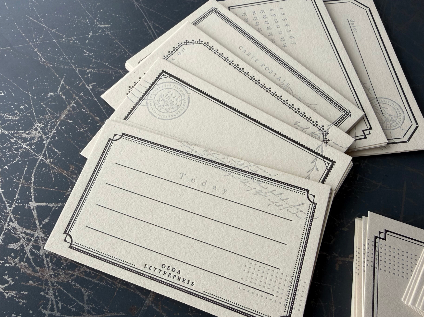 "NEW" Limited Edition Assort card set / mellow Black(カード12種×6枚 計72枚入り)