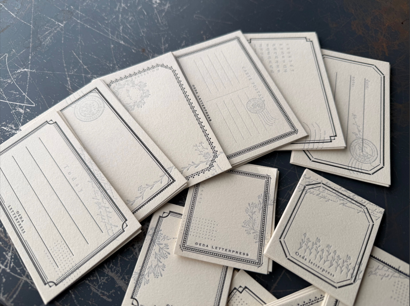 "NEW" Limited Edition Assort card set / mellow Black(カード12種×6枚 計72枚入り)