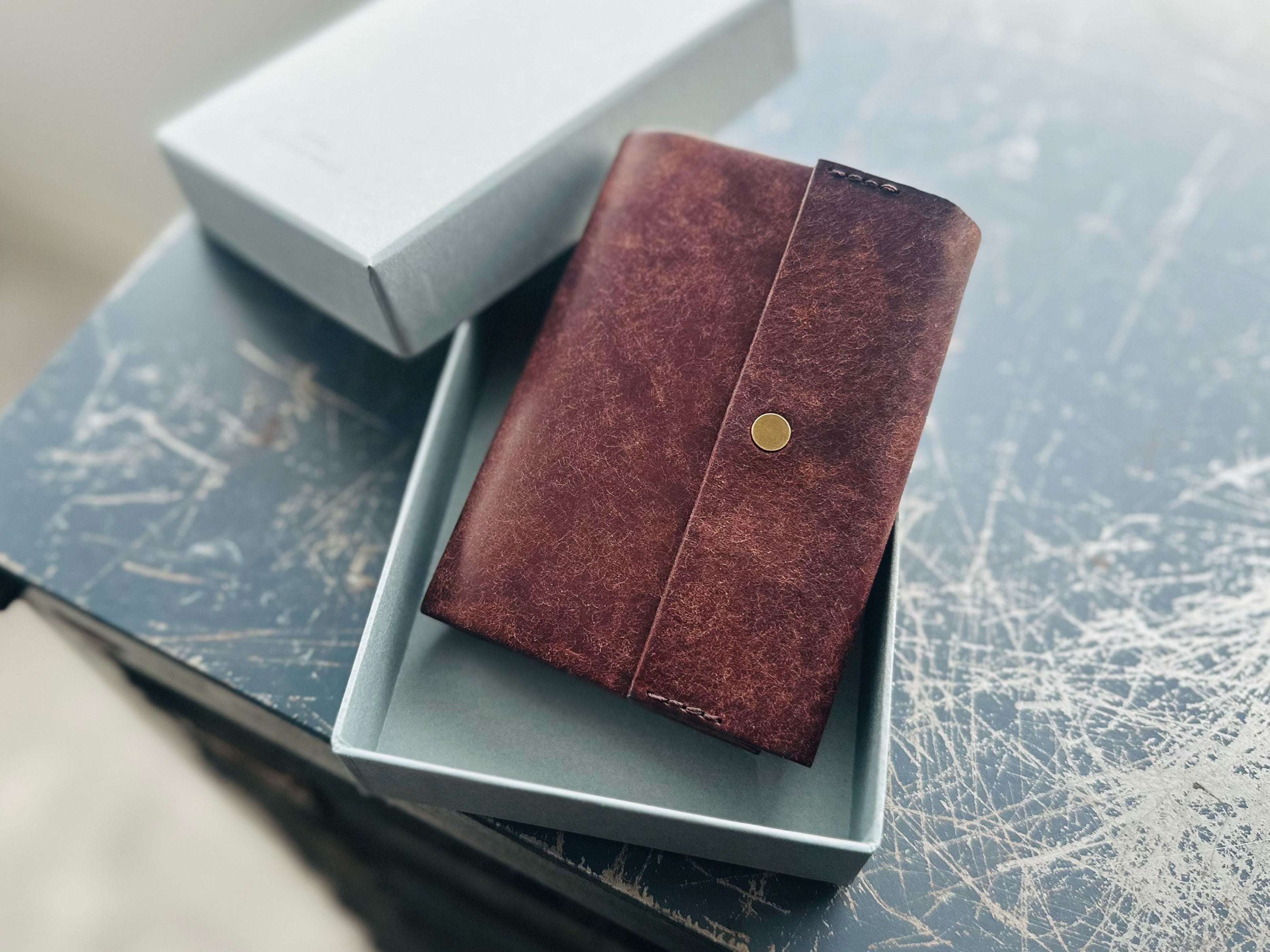 M5 DIARY LEATHER COVER 【Dark brown】
