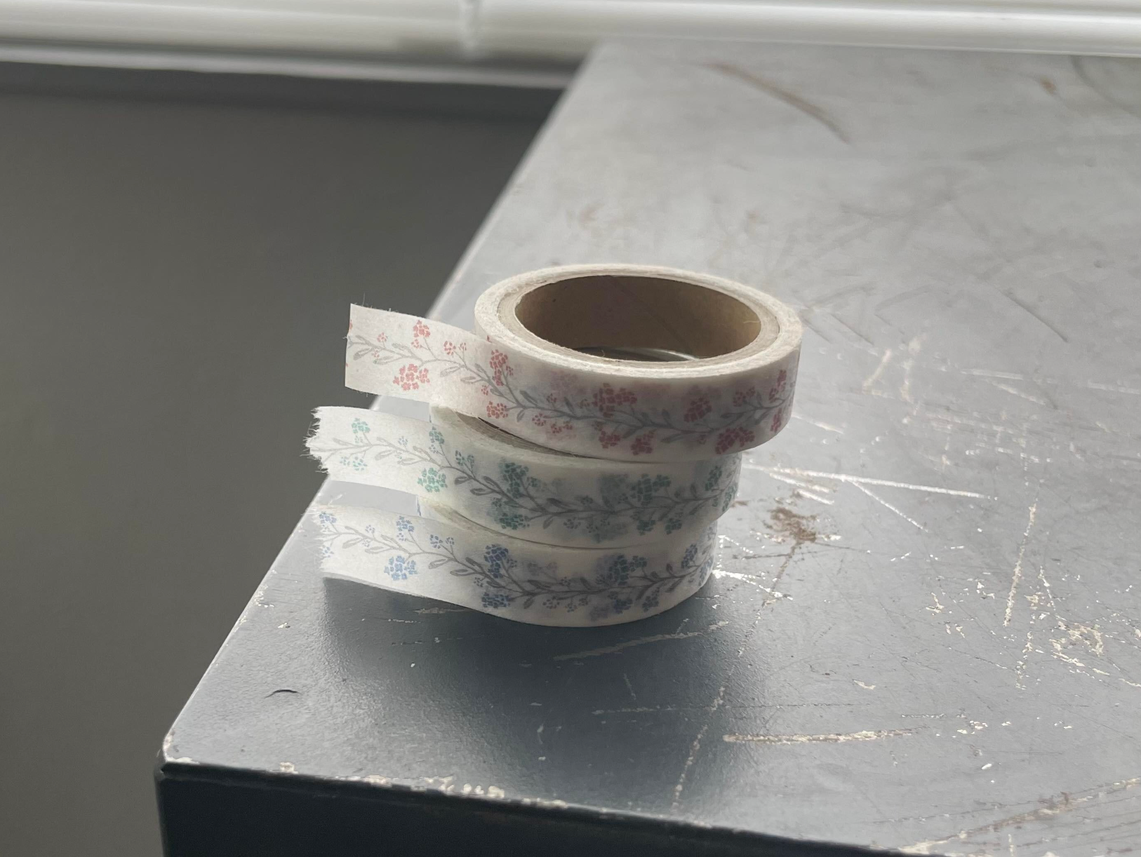 Masking tape【 Bloom line Pale color/blue・pink】