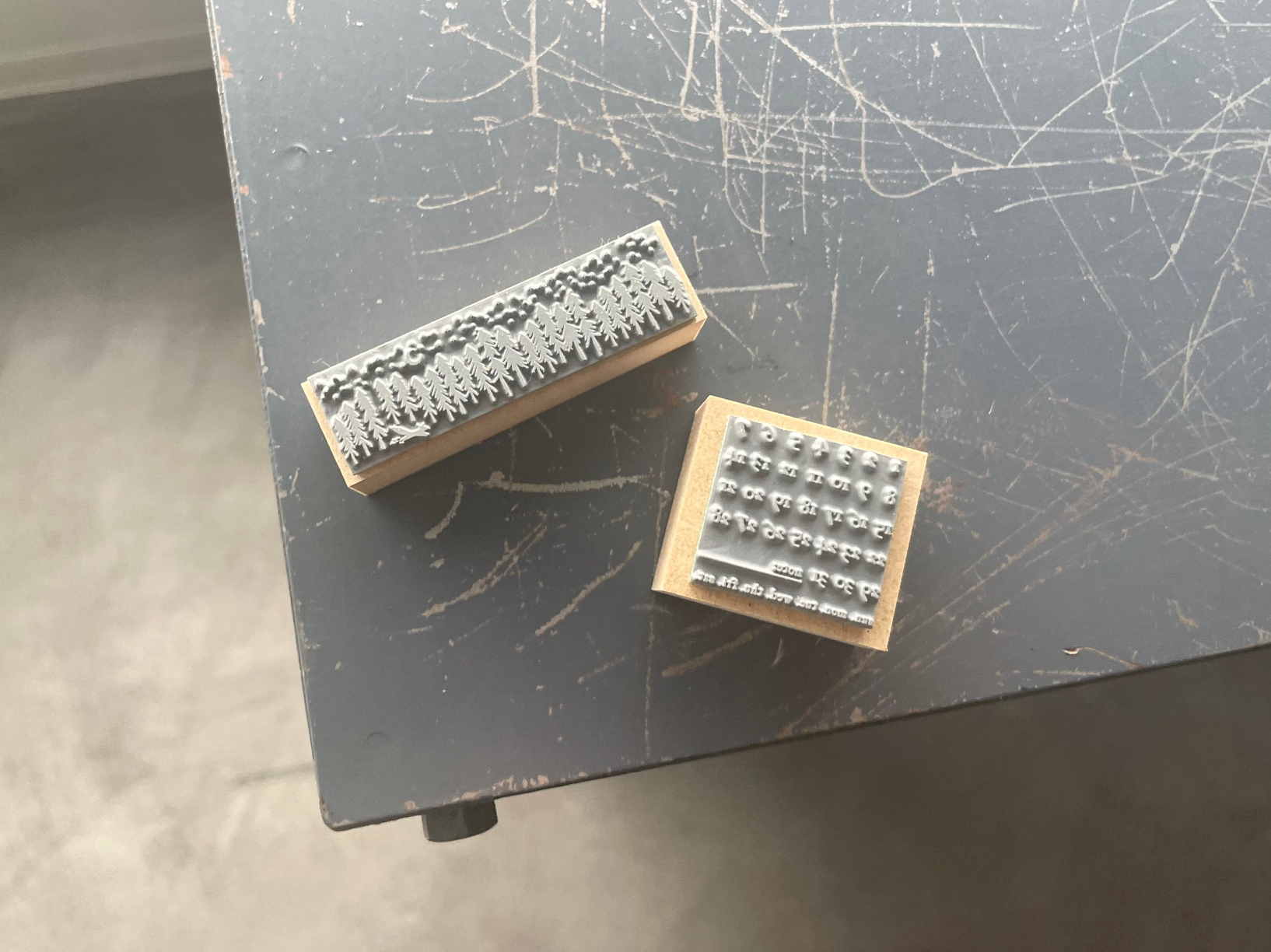 Original rubber stamp【Journal】 011-012