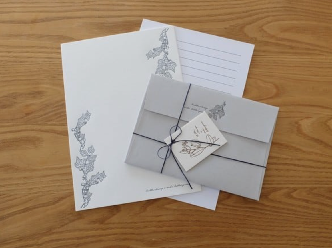 【活版印刷】Letter set [ 野ぶどう ]