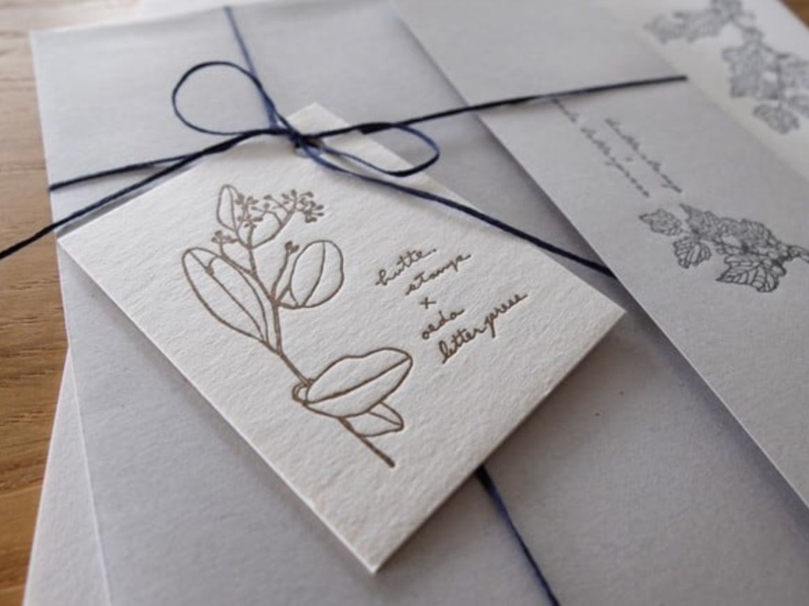 【活版印刷】Letter set [ 野ぶどう ]