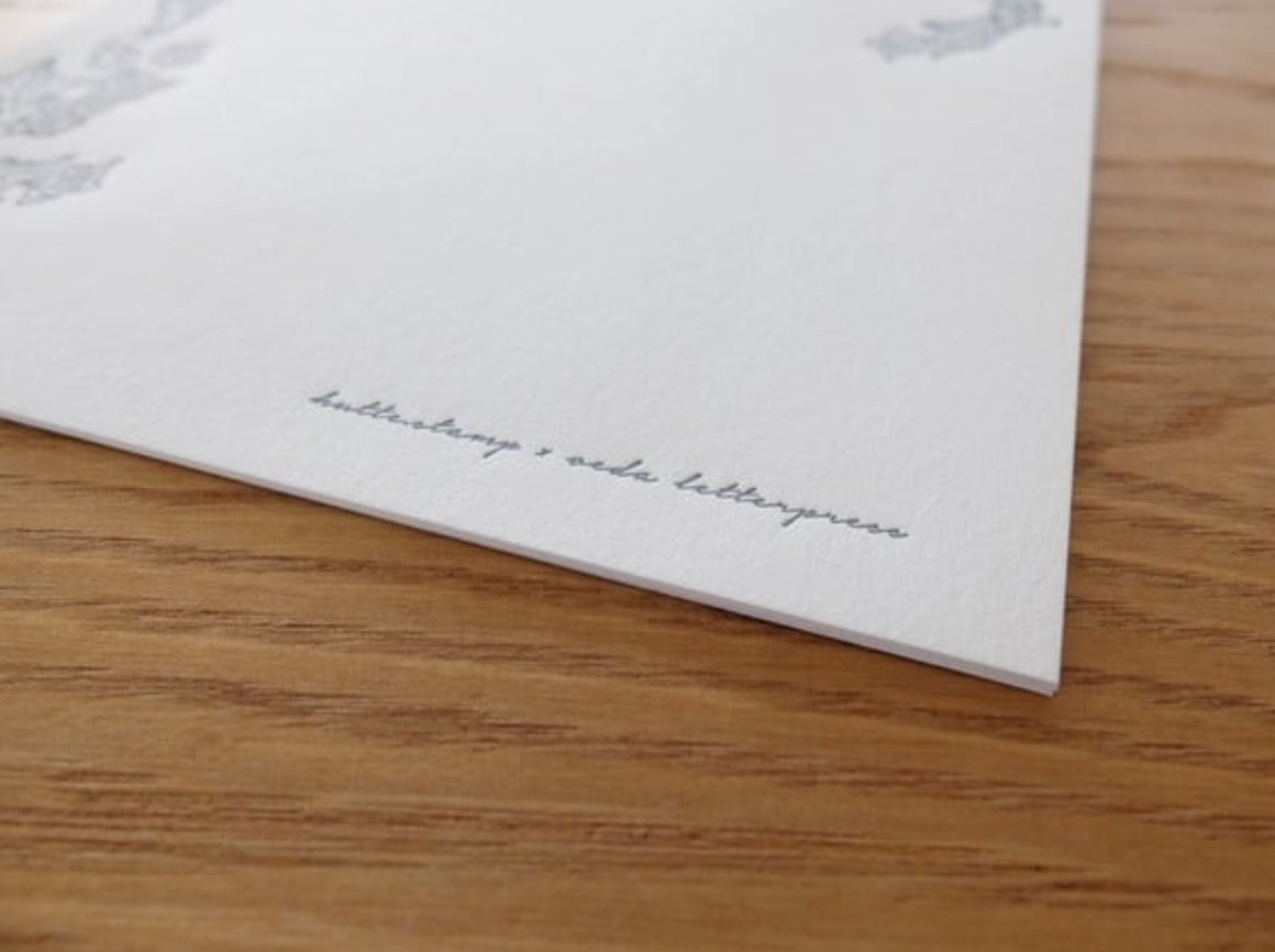 【活版印刷】Letter set [ 野ぶどう ]