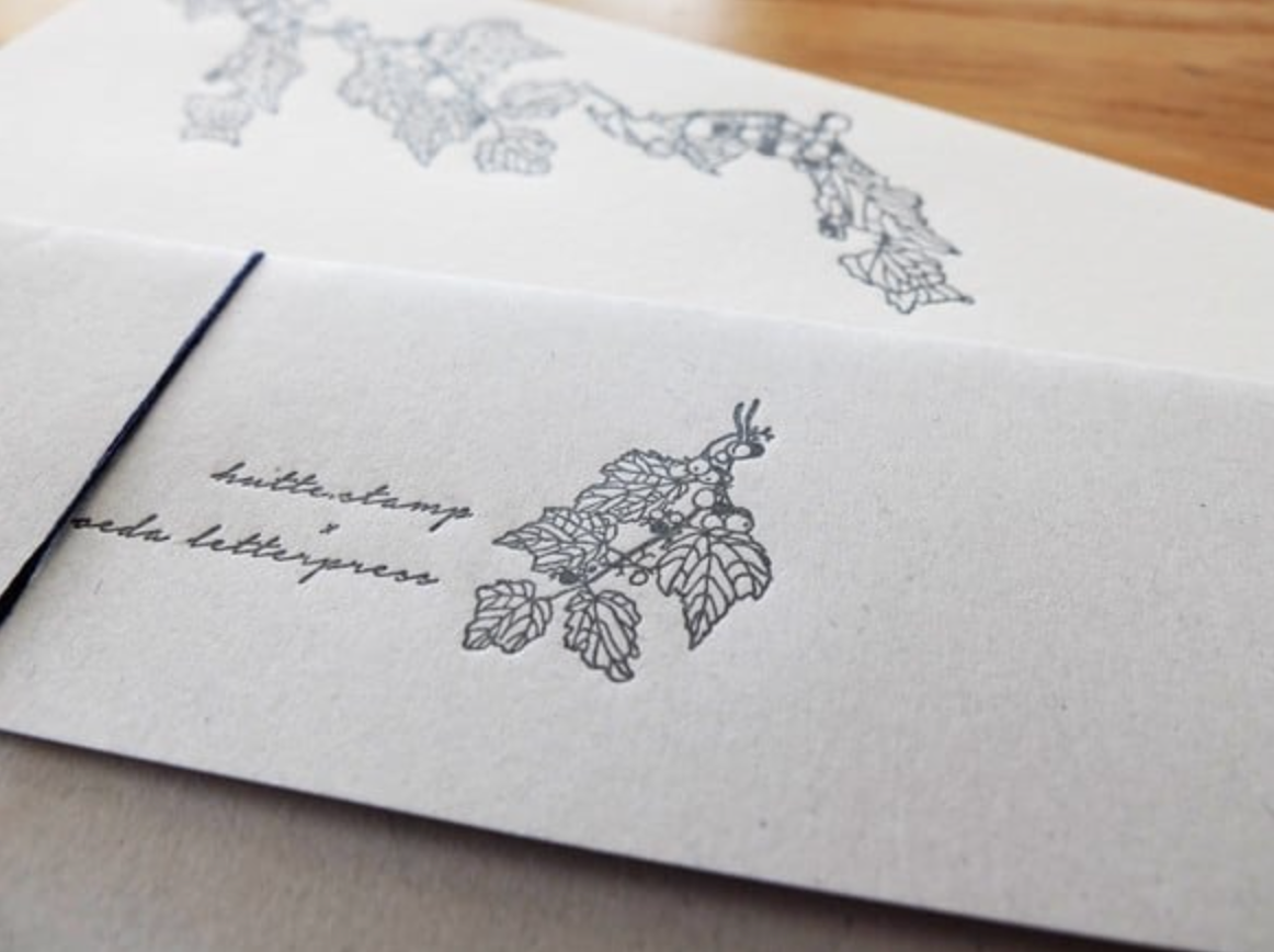 【活版印刷】Letter set [ 野ぶどう ]