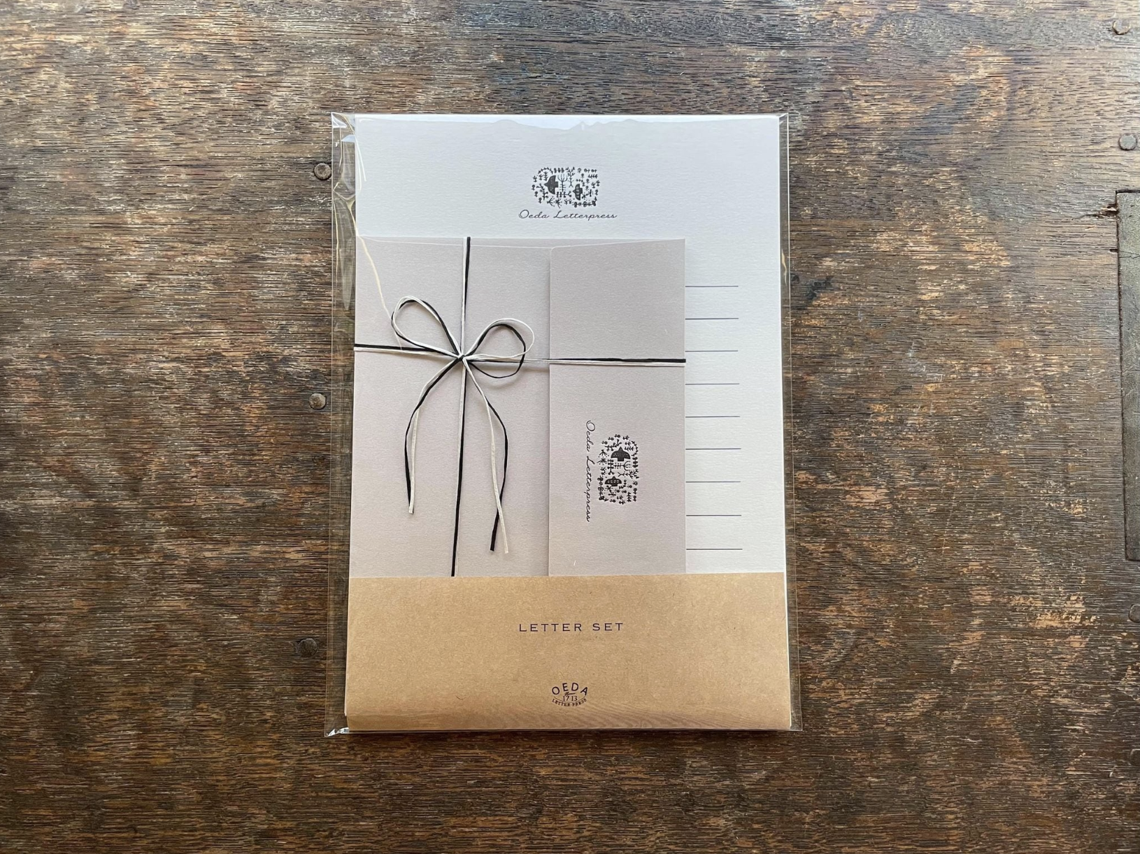 【活版印刷】Letter set [ forest ]