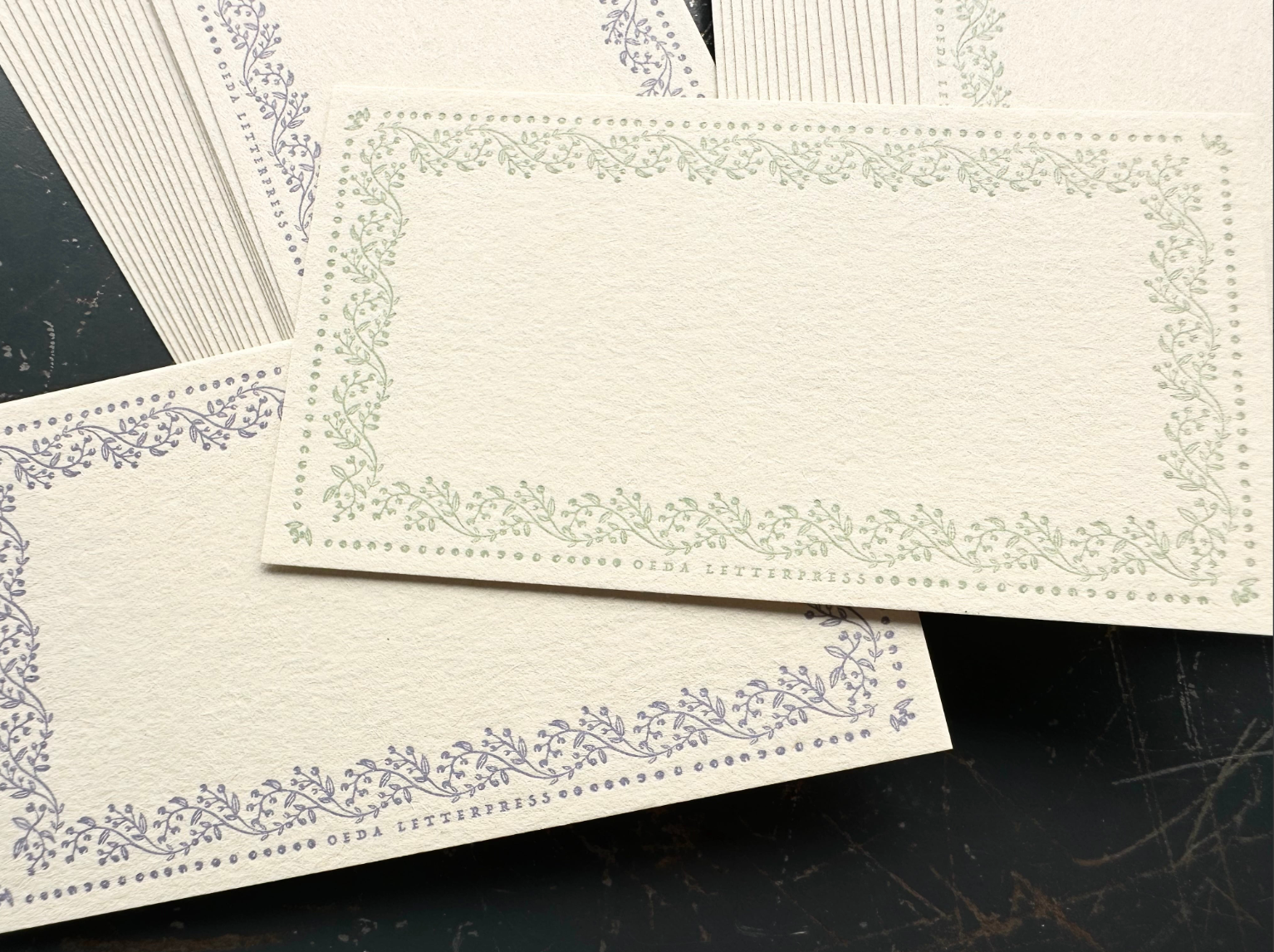 【限定販売】Memo card “VINE”限定色 Lavender&Sage