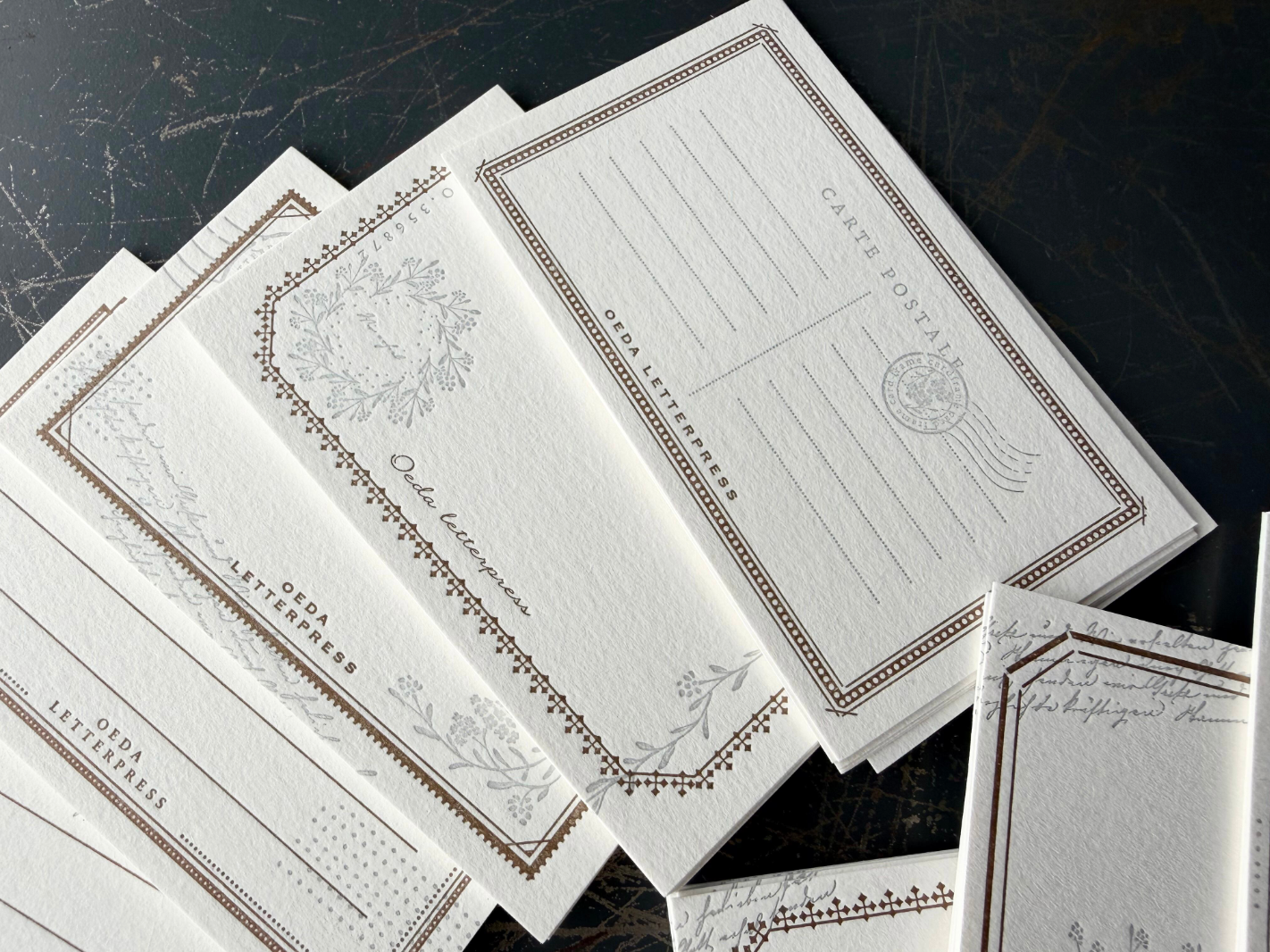 "Renewal" Assort card set / mellow silver （カード12種×6枚 計72枚入り）